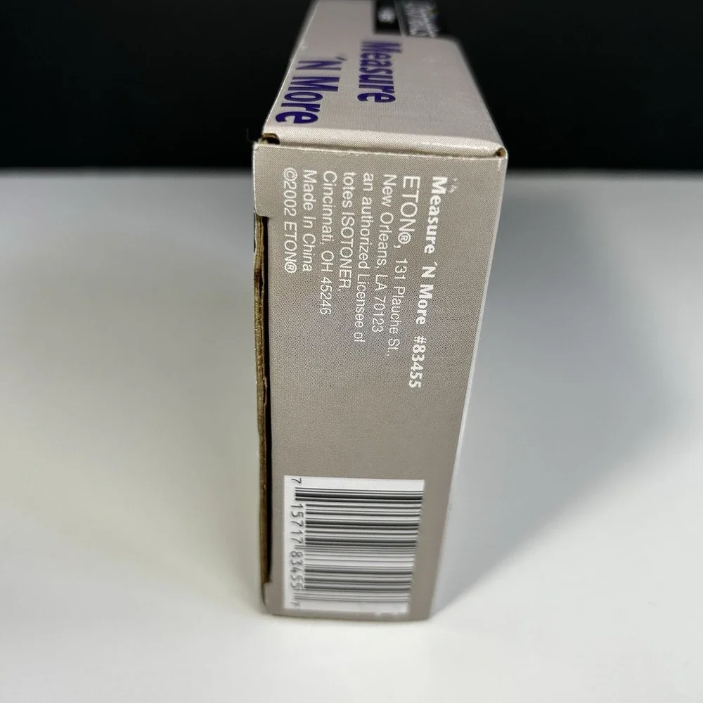 Chromatics by Totes Measure N More 10ft Tape Measure Level Scribe Memo Pad NOS